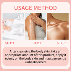 Body Glaze & Body Oil Combination Various Flavors Non-greasy Hydrating and Moisturizing Body Lotion Massage