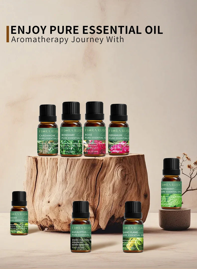 36 Natural Aromatherapy Essential Oils