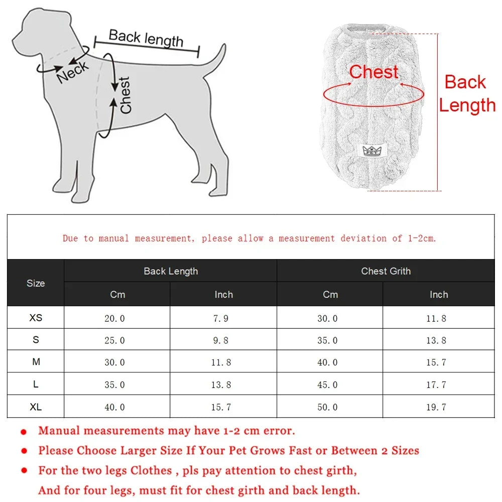 Soft Fleece Pet Vest Swater for Small Dogs Cats Autumn Winter Warm Puppy Clothes Pullover Chihuahua Rabbit Costume Pet Apparel