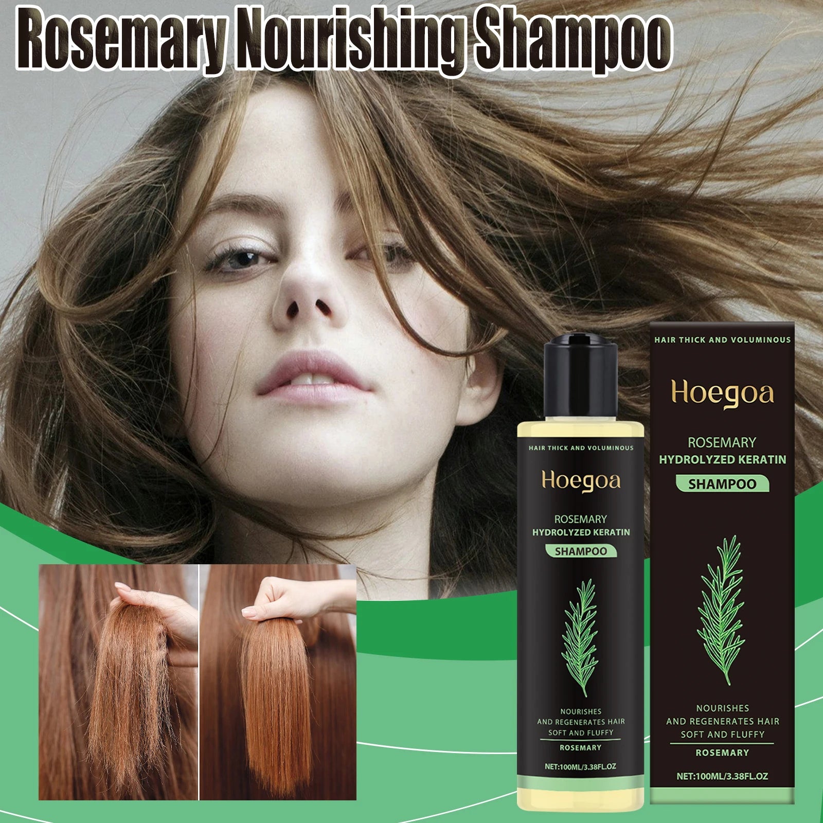 Rosemary Volumizing Repair Hair Shampoo