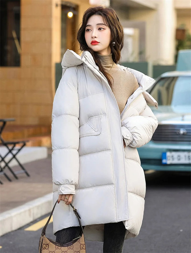 Warm Hooded Winter Padded Jacket