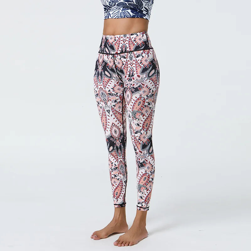 1PC Leggings Sport Women Fitness Seamless Print Yoga Pants Leggings for Fitness Running Sports Pants Fitness Slim Gym Leggings