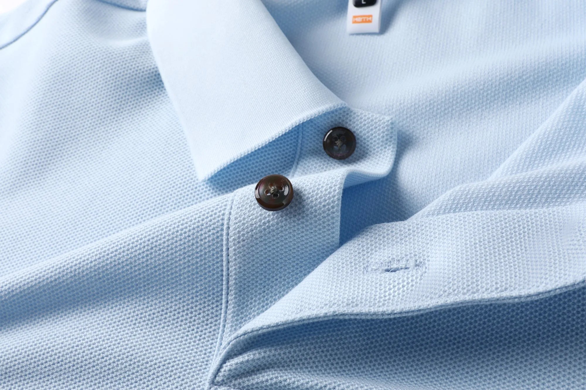 Classic Men Short Sleeve Polo Shirt 100% Mercerized Cotton Breathable Summer Golf Business Casual Athletic Tops