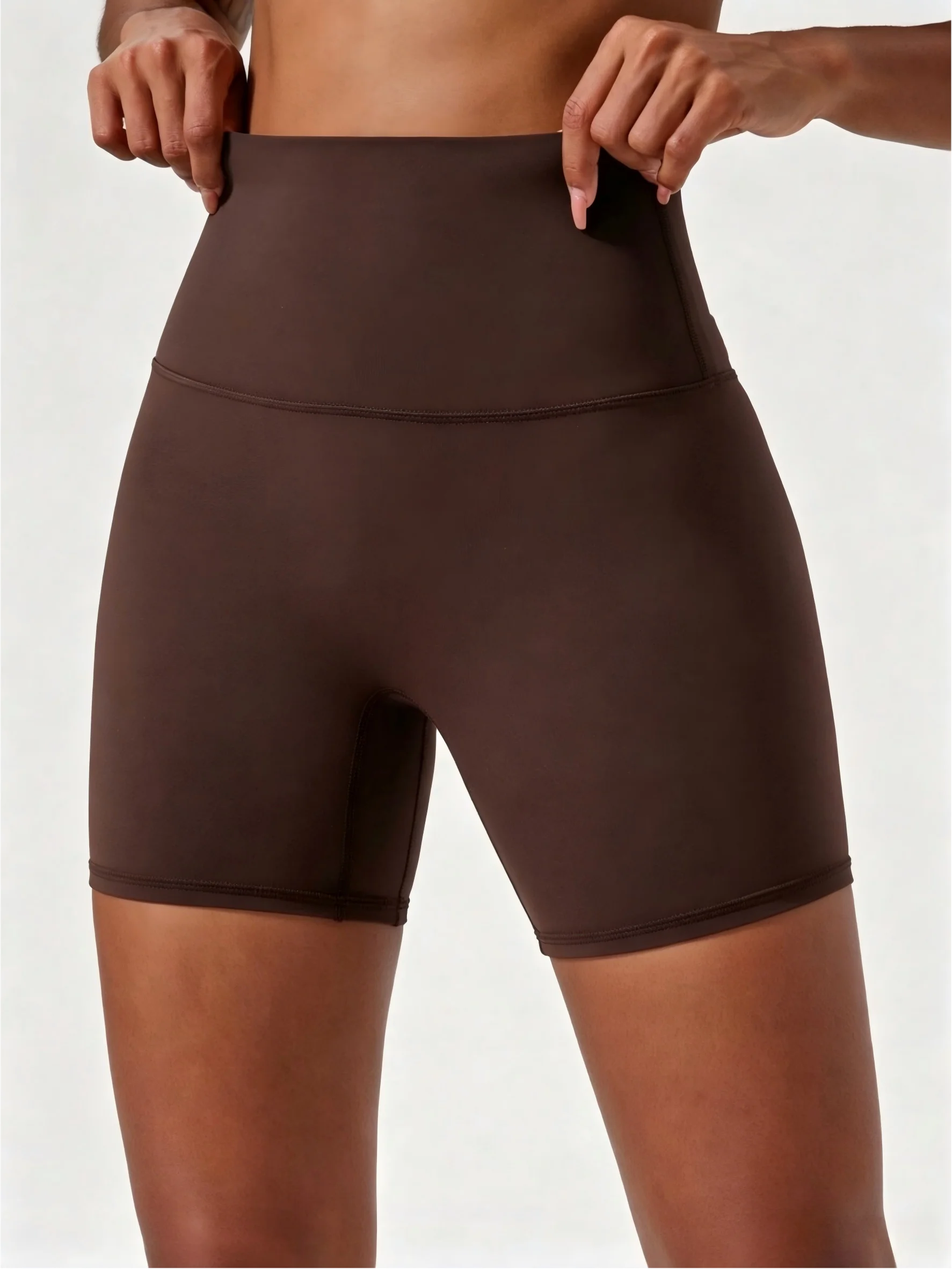 Women'S High-Waisted Stretchy Shorts - Slimming Summer Workout Shorts, Sexy Butt-Lifting Design, Casual and Versatile Styl