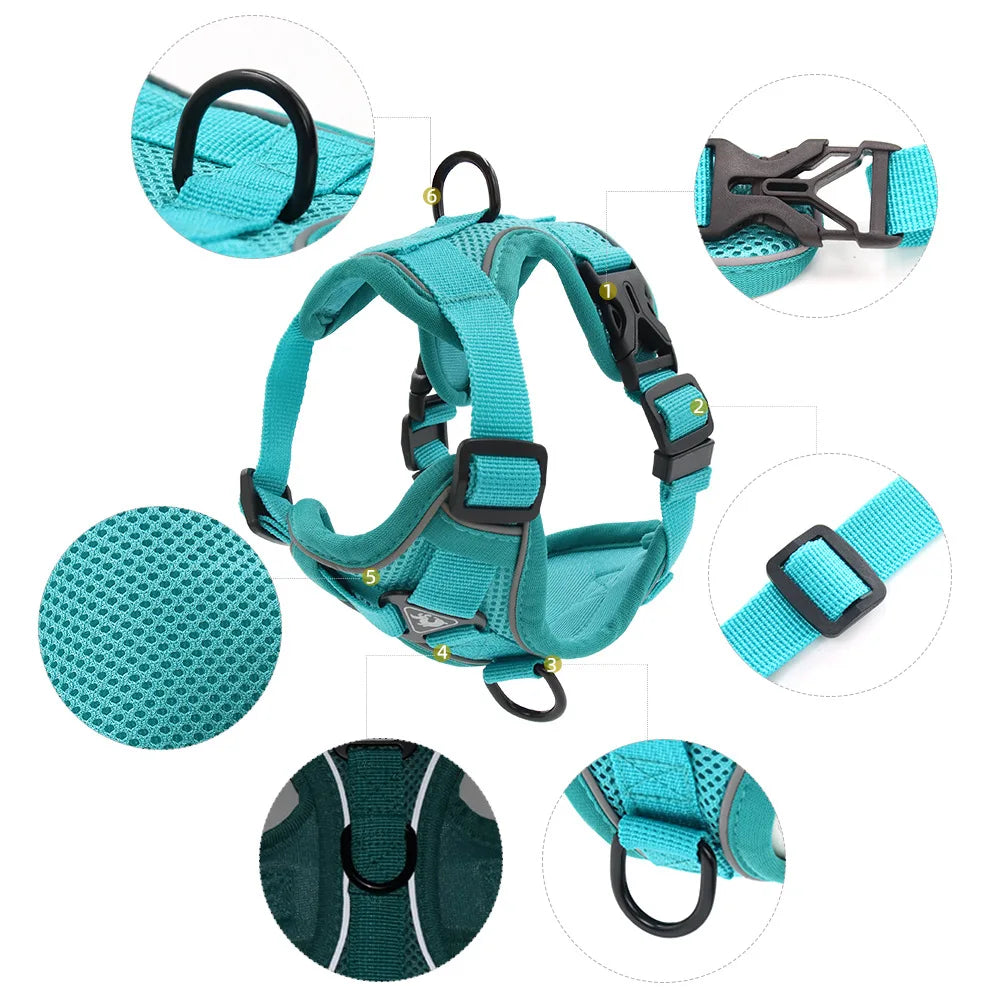 Padded Breakaway Vest Harness Set