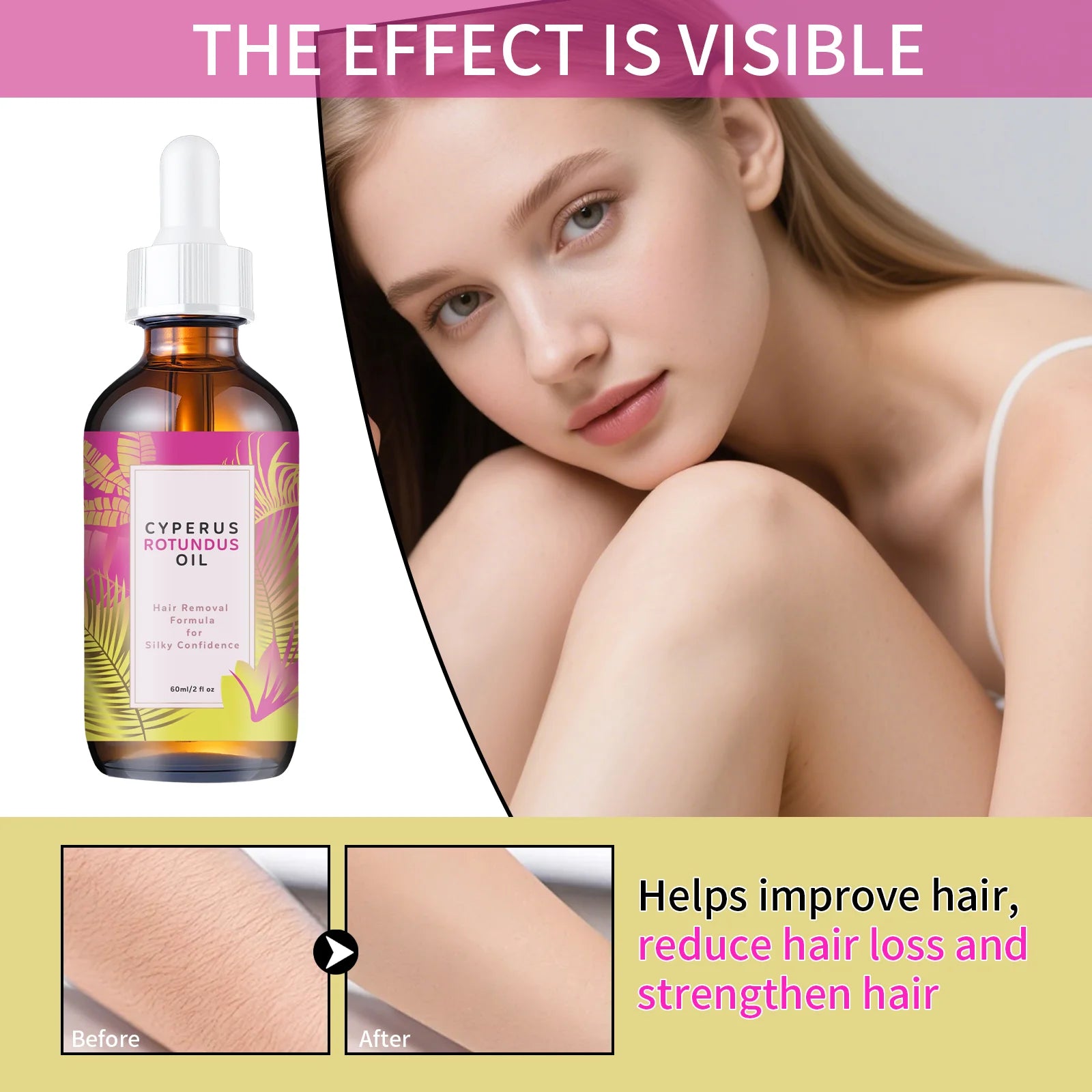 Post-Hair Removal Care Oil – Jojoba and Almond Blend Soothes Sensitivity, Locks in Hydration and Supports Daily Skin Comfort