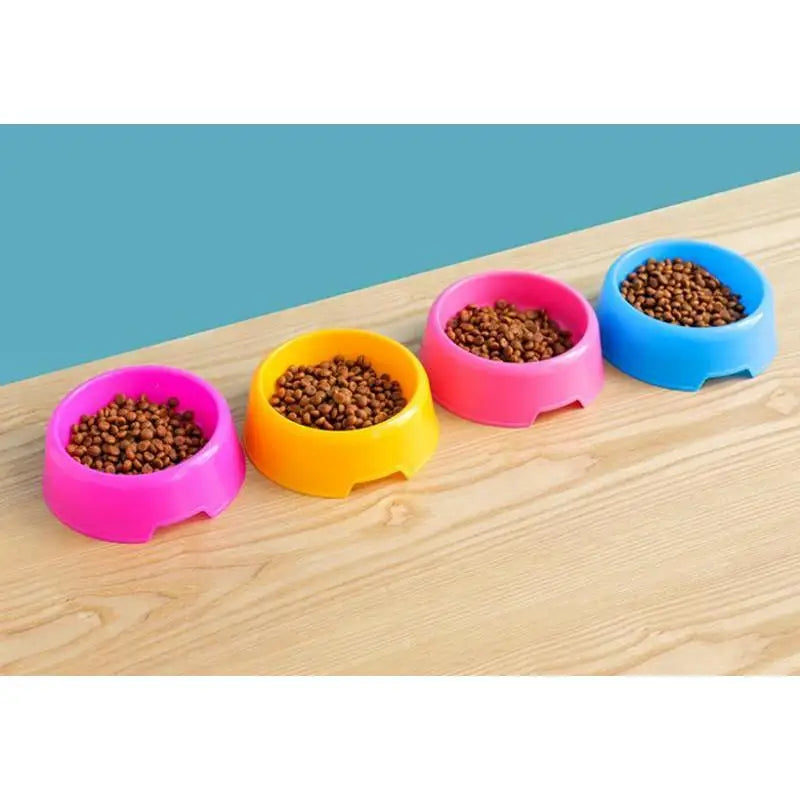 Practical Colorful Round Travel Bowl