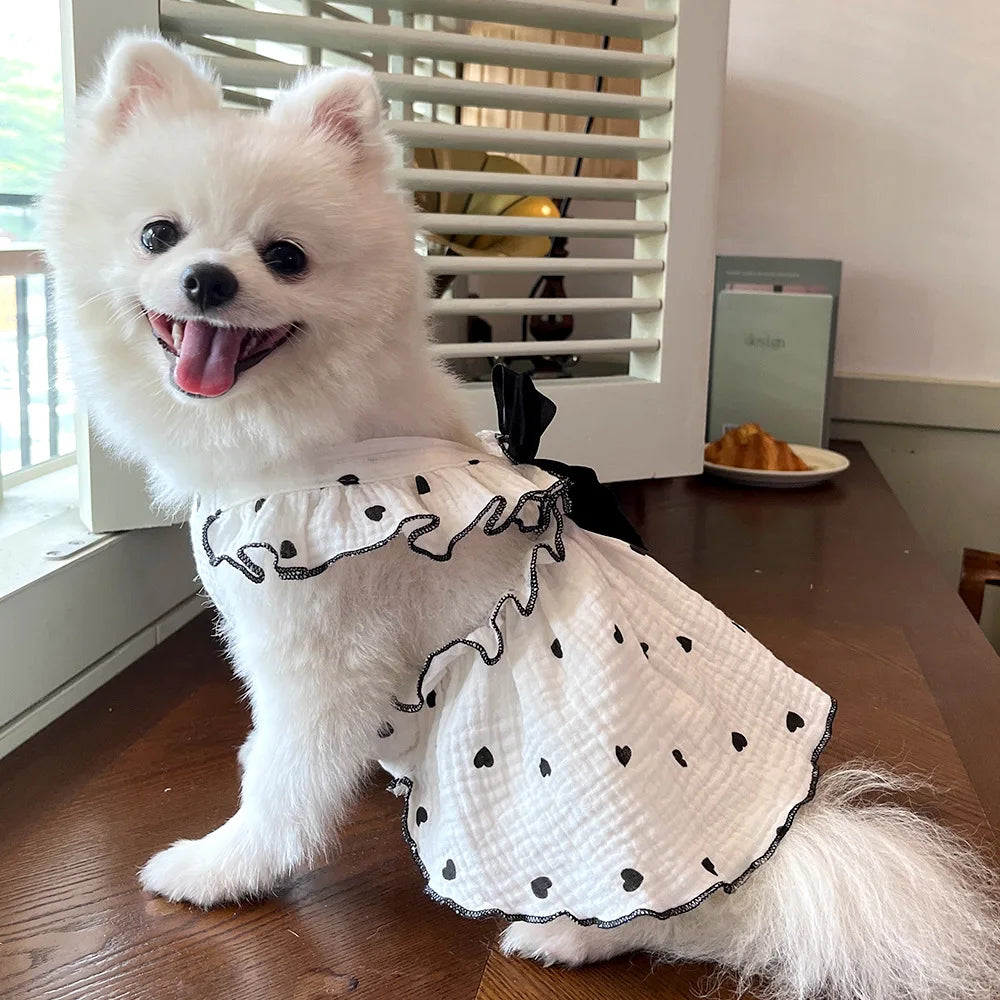 Sweet Cotton Pet Skirt Dress