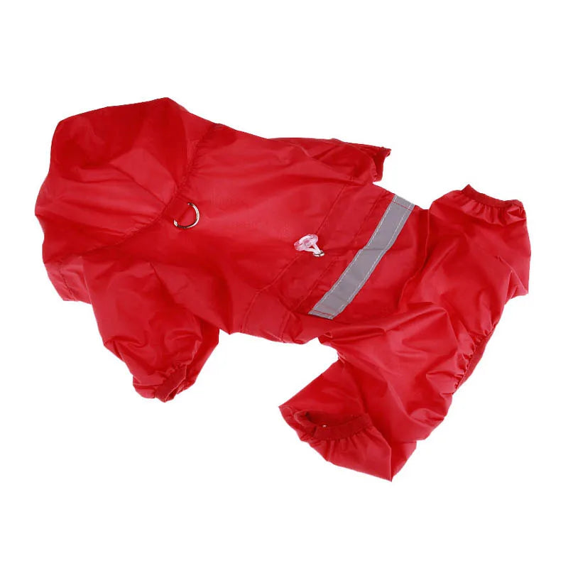 Overalls Style Puppy Rain Coat