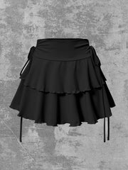 Modern High Waist Mini Skirt