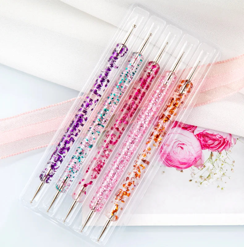 Nail Art Brushes Nail Art Tool Set Nail Dotting Tools Nail Dust Brush Striping Long Lines Nail Drawing Pen Nail Design