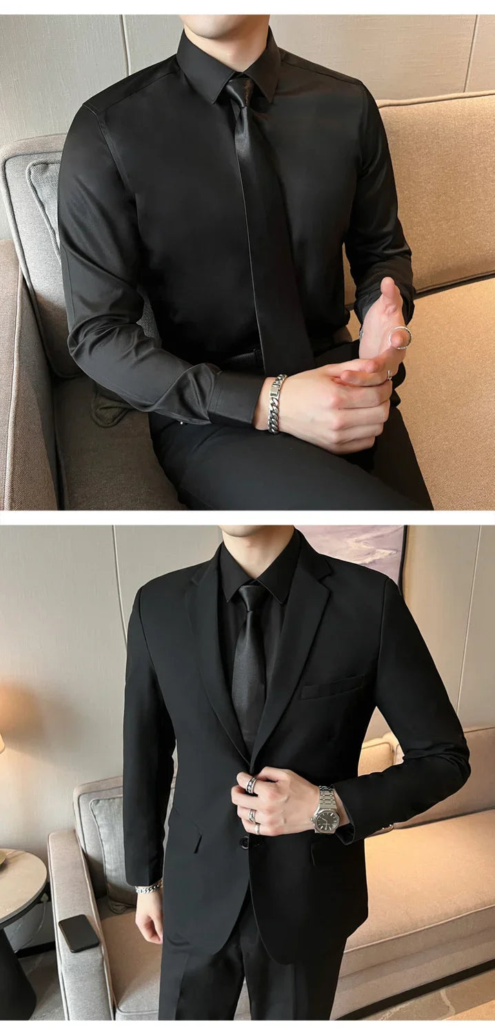 Korean Slim Business Suit Set
