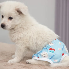 Pet Safety Pants Dog Physiological Pants Puppy Menstrual Sanitary Pants Aunt Pants Anti-harassment Printed Cute Underwear