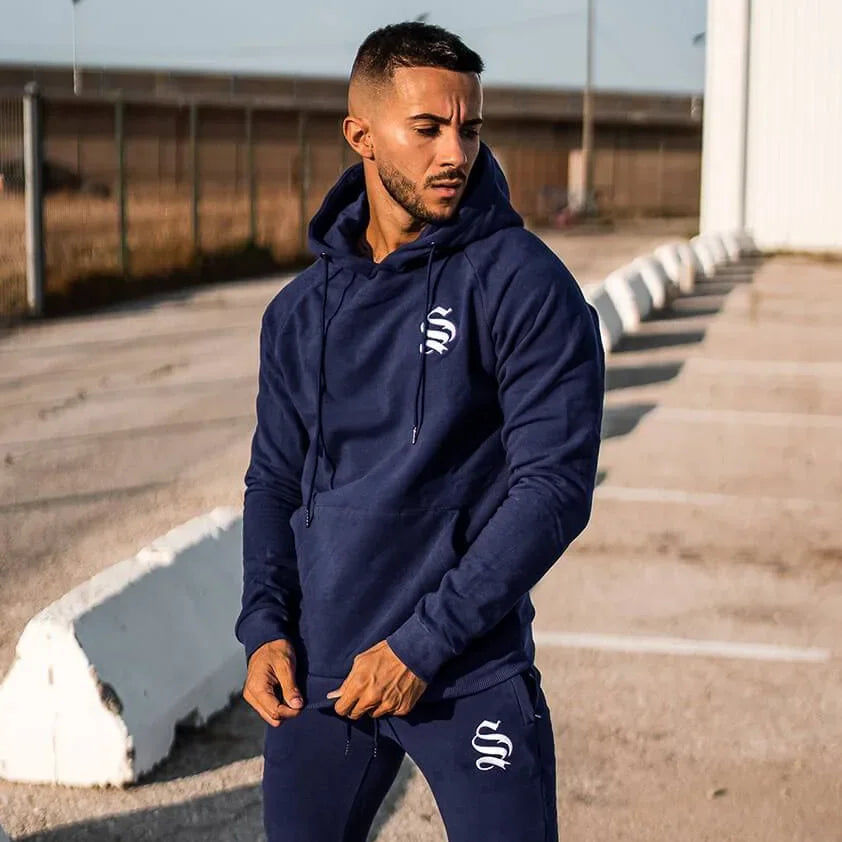 Hoodie Men Spring and Autumn Coat Pullover Slim Fit for Men Workout Jogger Casual Fashion Clothing
