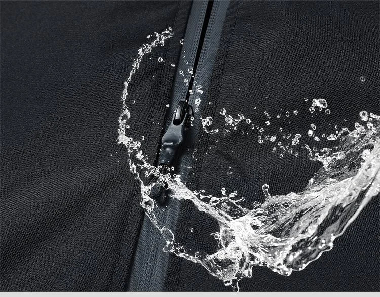 Modern Hooded Zipper Trench Coat
