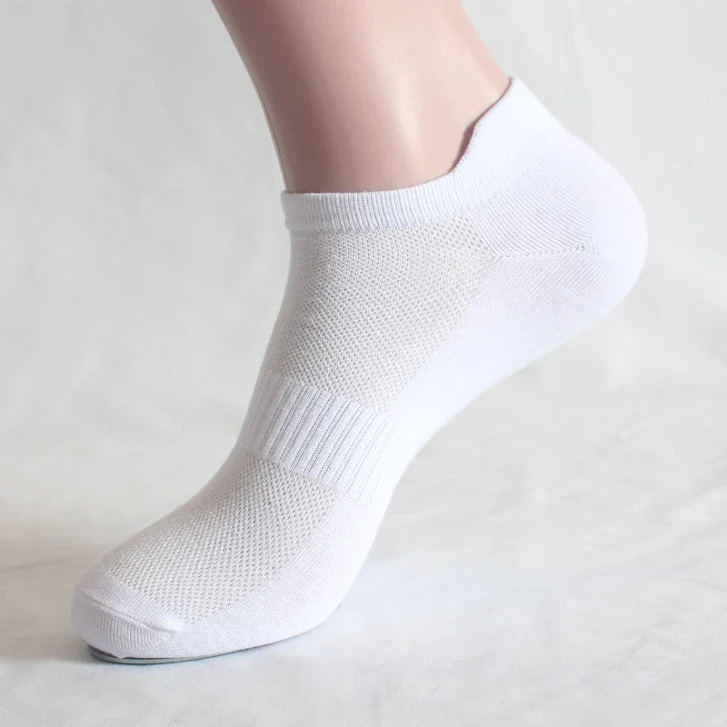 Breathable Cotton Low Tube Socks