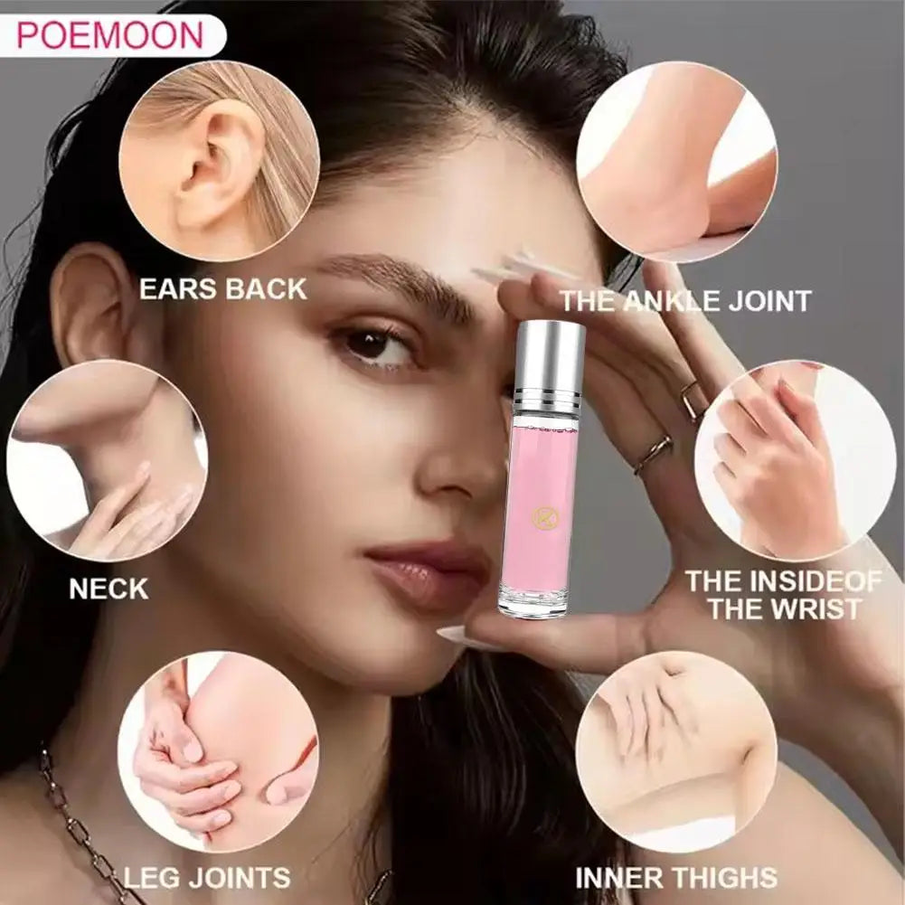10ml Pheromone Temptation Lasting Dating Ball Body Parfum Mini Portable Unisex Roll On Eau De Toilette Fresh Natural Fragrance
