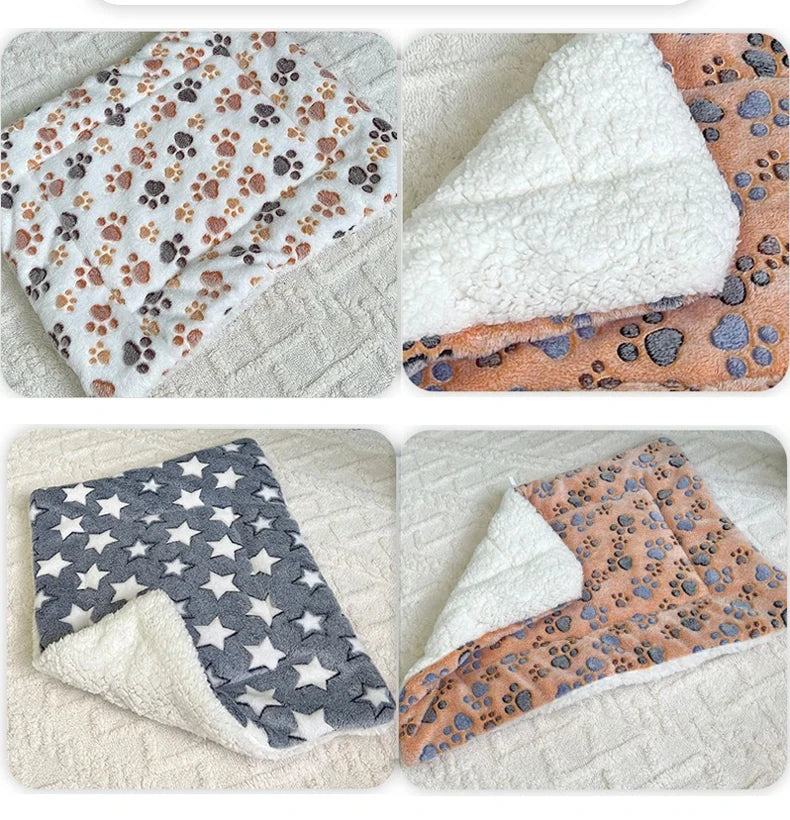 Flannel Winter Sleeping Mattress Cushion