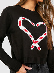 Snowflake Knit Christmas Pullover