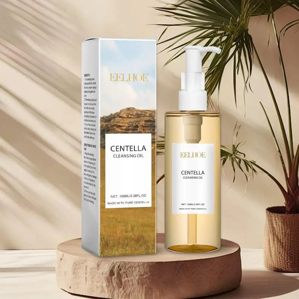 Centella Skincare Set Cleansing Oil Face Wash Serum Barrier Repair Soothing Hydrating Facial Care Kit For All Skin Types Korean