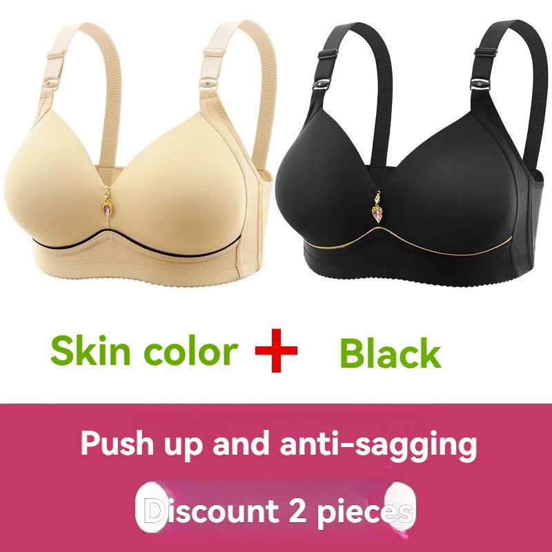 Teenage Girls Sports Bras Without Underwire  Comfortable  Breathable  With Non-magnetic Thin Cups  Suitable For All Seasons