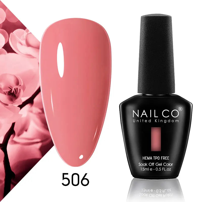 NAILCO 15ml Nail Gel Polish Semi Permanent UV Varnish Nails Art Gel Vernis Manicure TOP BASE Nails Products Supplies Equipment
