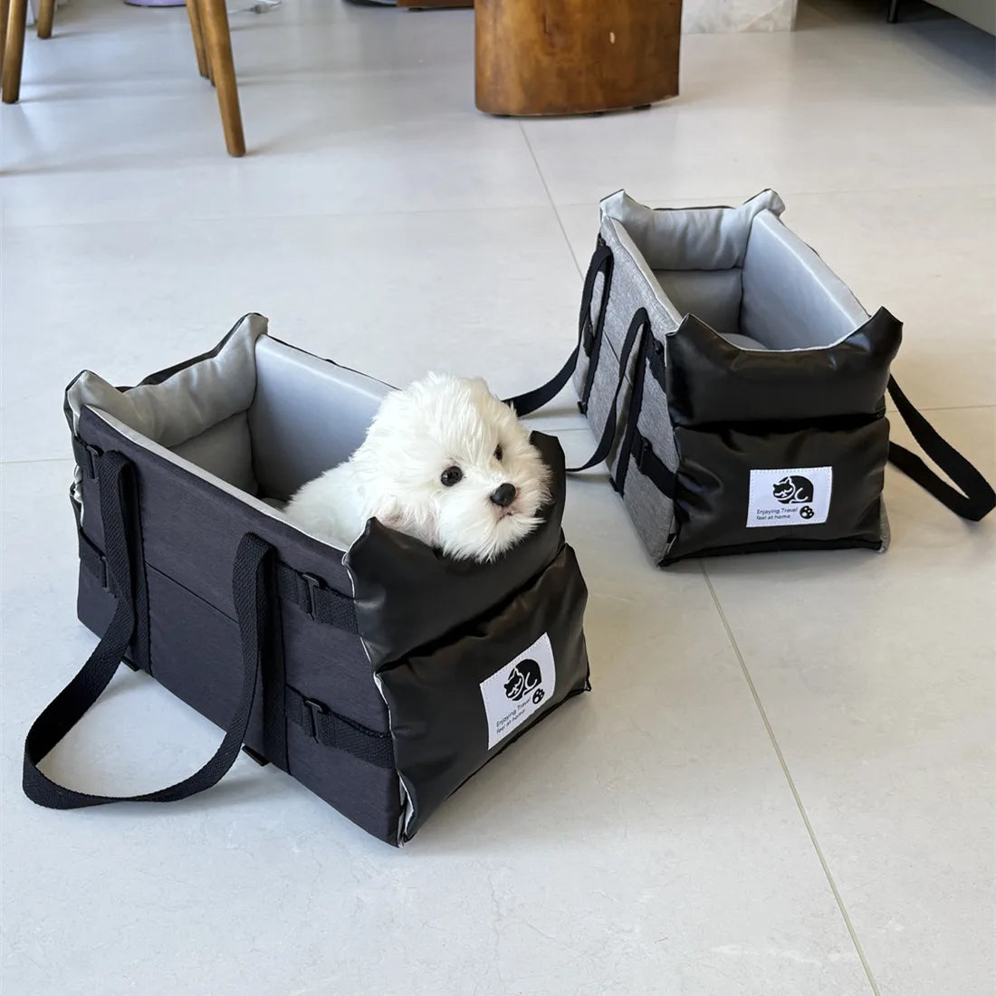 Portable Car Safety Pet Seat for Small Dogs Cat Travel Central Control Cat DogBed Transport Dog Carrier Protector Dog Bags