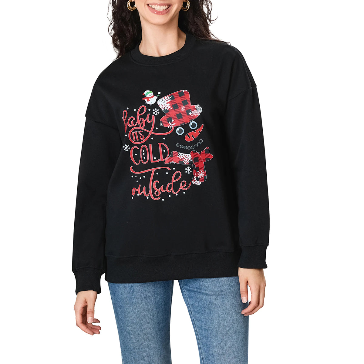 Cozy Reindeer Knit Pullover