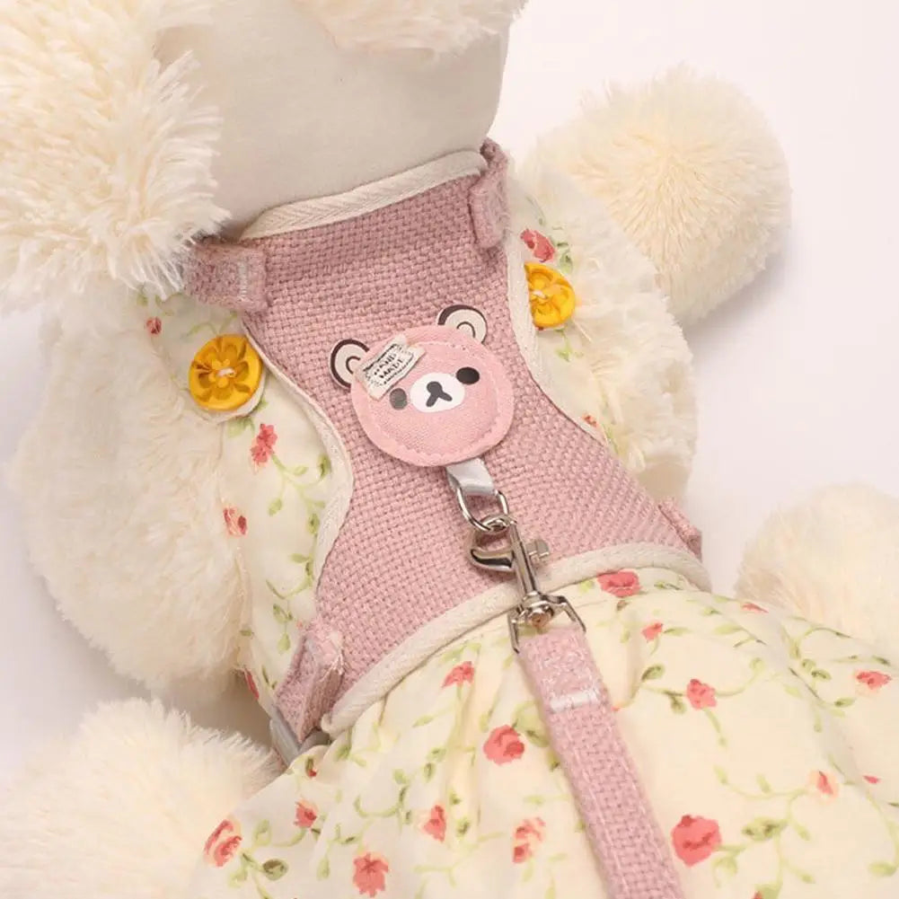 Lovely Vest Chest Strap Leash