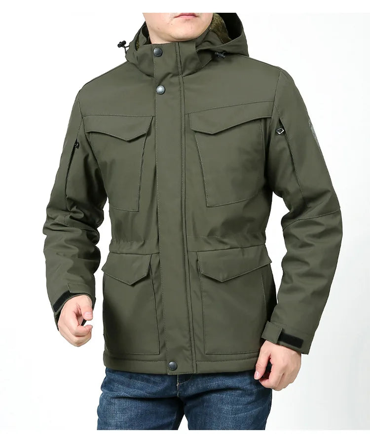 Waterproof Hooded Tactical Field Jacket