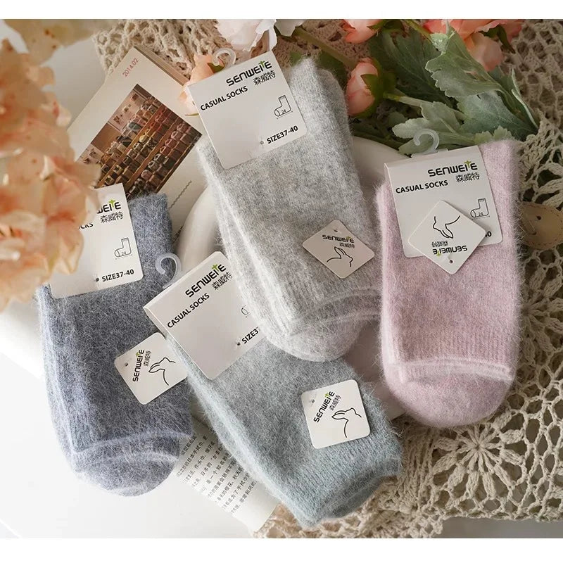 Plush Winter Mid Tube Socks
