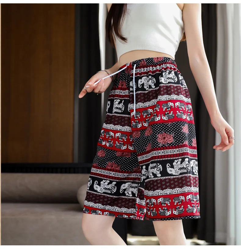 Shorts for Women's Clothing 2025 Summer New Style Trousers Home Pajamas Beach Shorts Pants