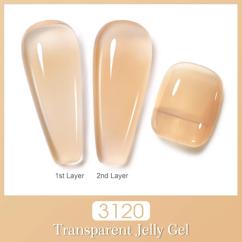 NAILCO 333 Colors Gel Nail Polish Semi Permanent Varnishes Nails Art Design Hybrid Soak Off Top Base Coat UV Gel Manicure 15ml