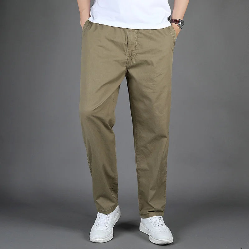 Large Size Casual Cargo Pants