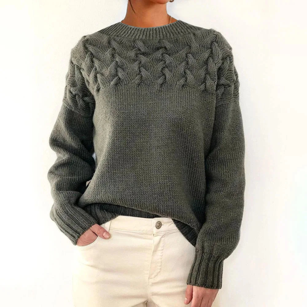 Winter Turtleneck Knit Pullover Sweater