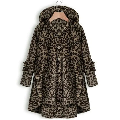 Plush Wool Blend Winter Coat