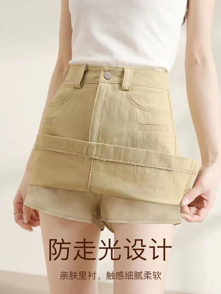 Modern High Waist Mini Skirt