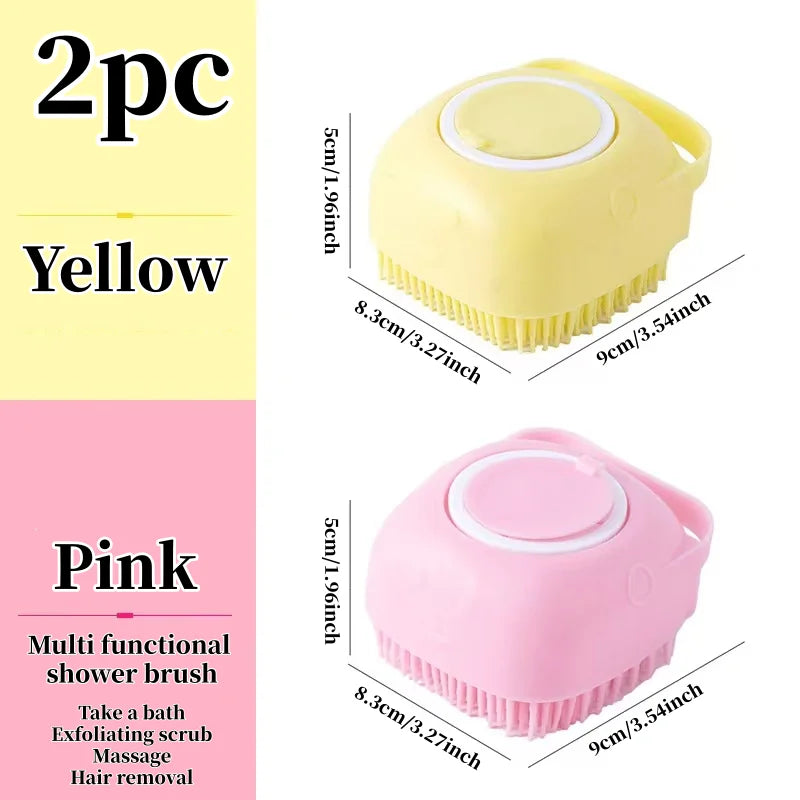 Ergonomic Anti-Slip Bath Brush