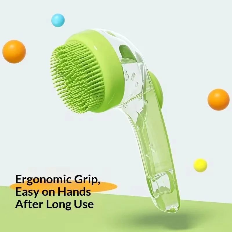 Easy Foaming Pet Bath Brush