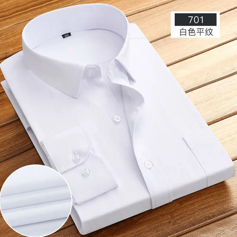 Breathable Smart Casual Shirt Men
