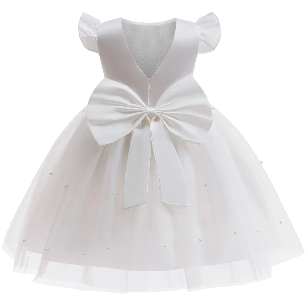Elegant Bow Princess Party Dress