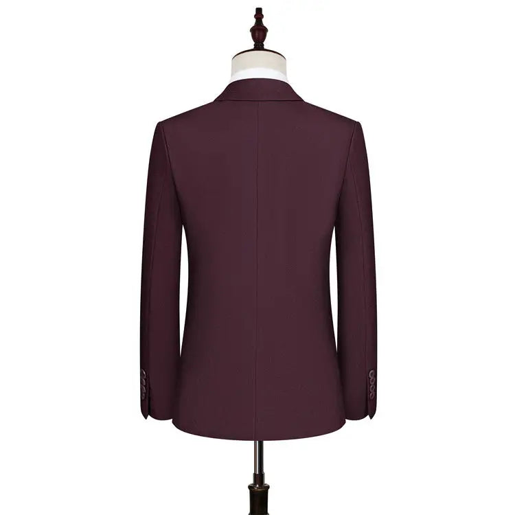 Modern Wedding Business Suit Set