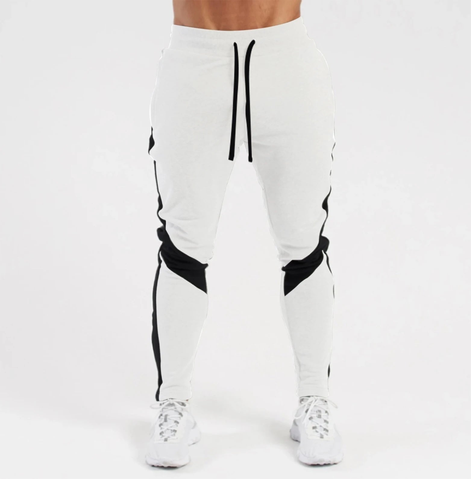 2025 Men's joggers, casual trousers, men's sportswear, trousers, shorts, tight trousers, black gym pants, running trousers