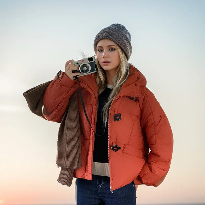 Padded Hooded Winter Cotton Jacket