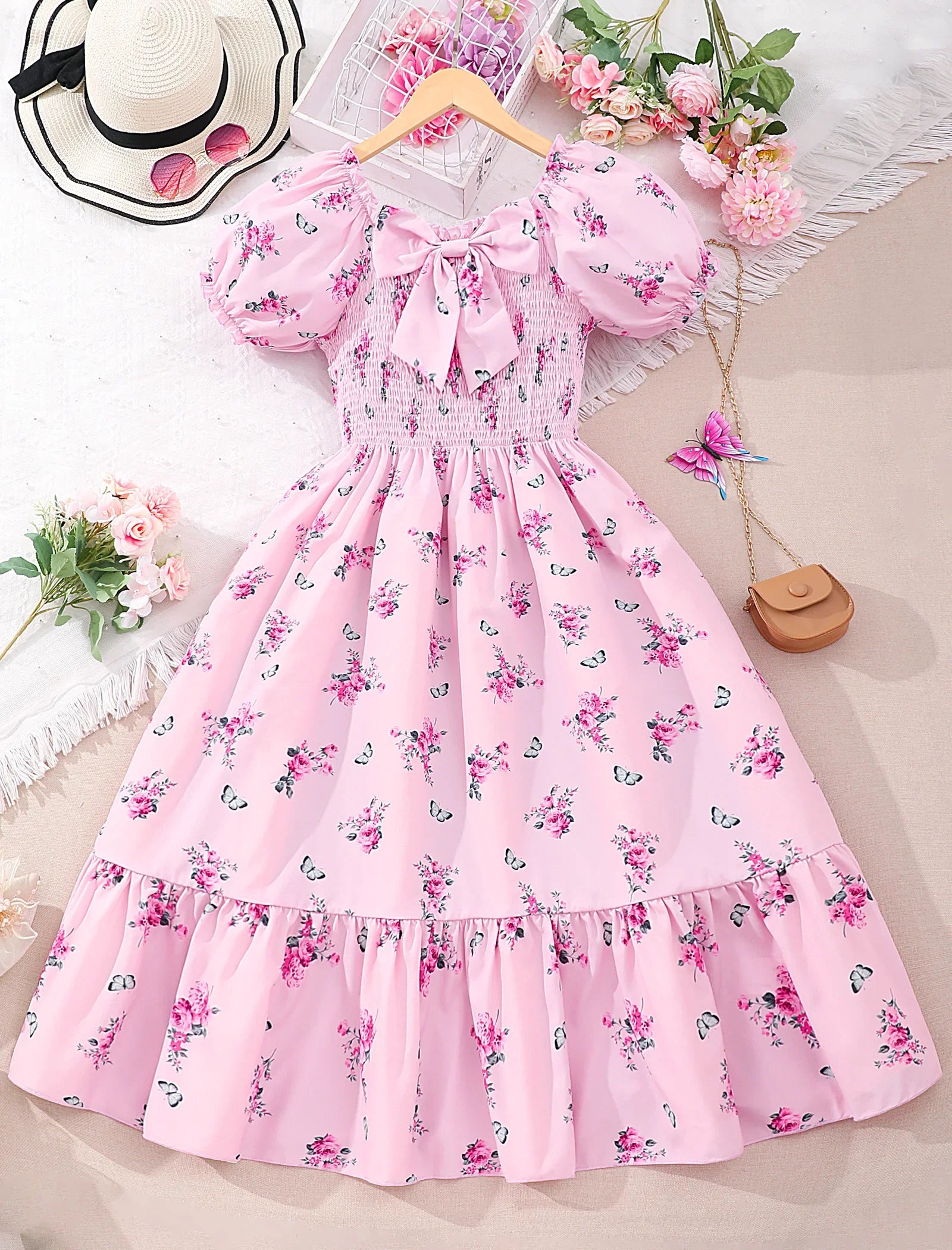 Floral Summer Teen Girls Dress