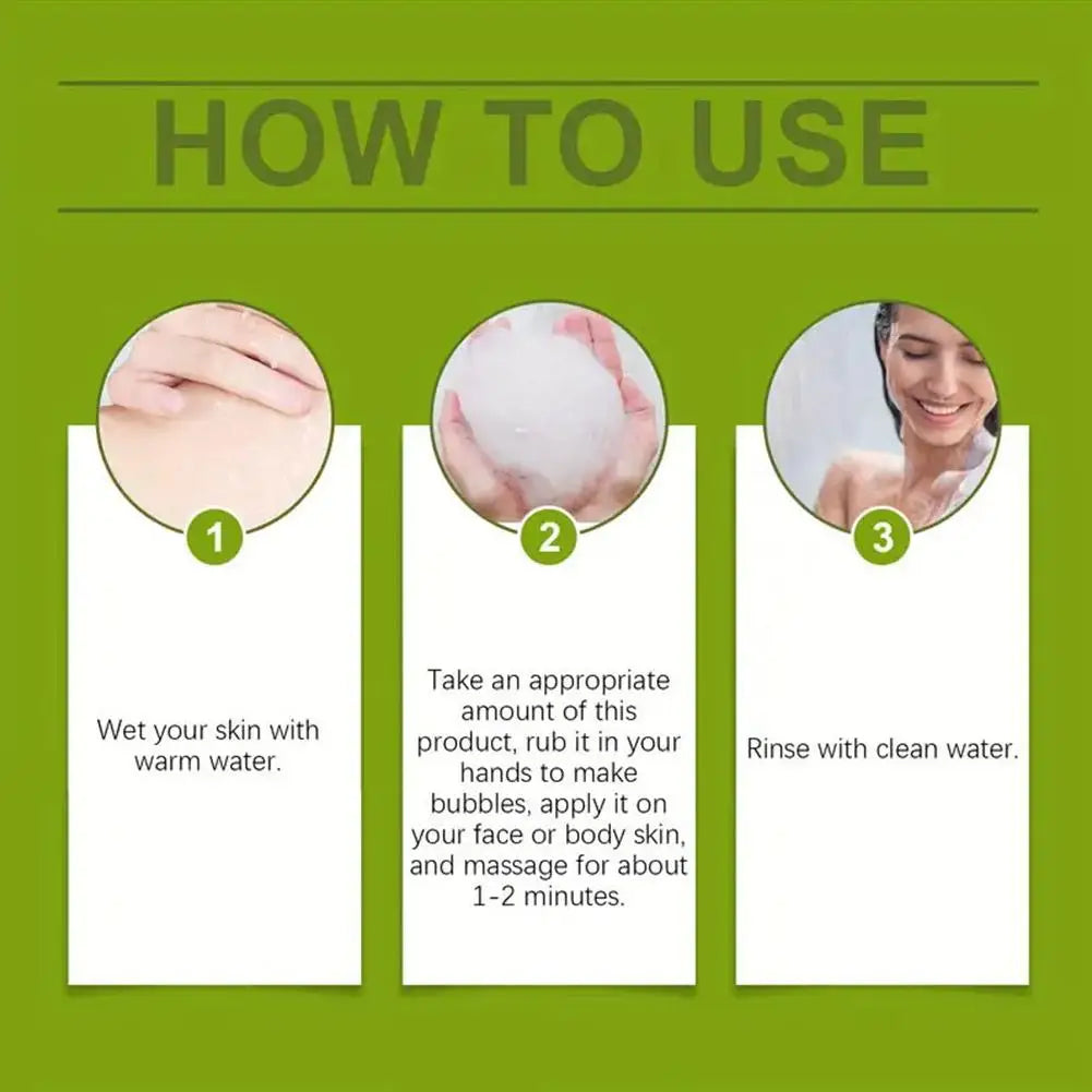 Tea Tree Soap for Face & Body Acne, 100g Tea Tree Oil Soap Bar for Face & Body Natural Skin Cleanser for Oily, Dry & Itchy Skin