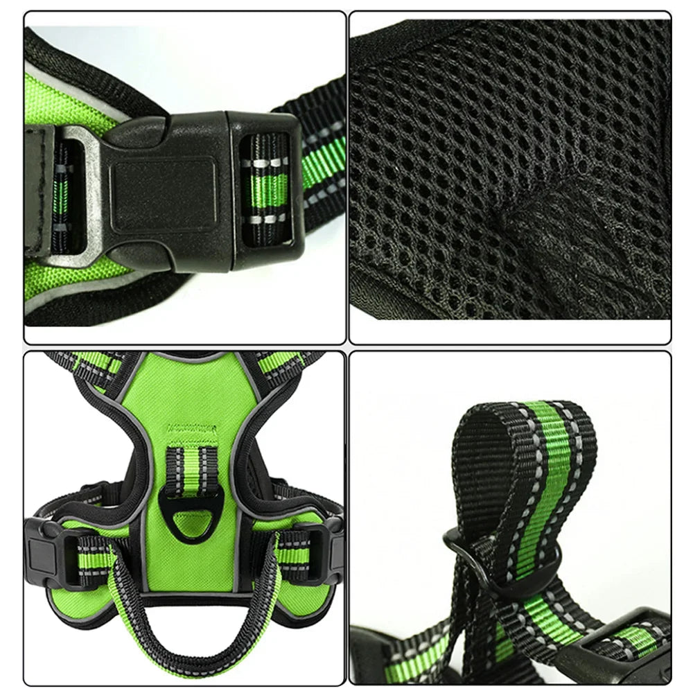 Soft Breathable No-Pull Harness Vest