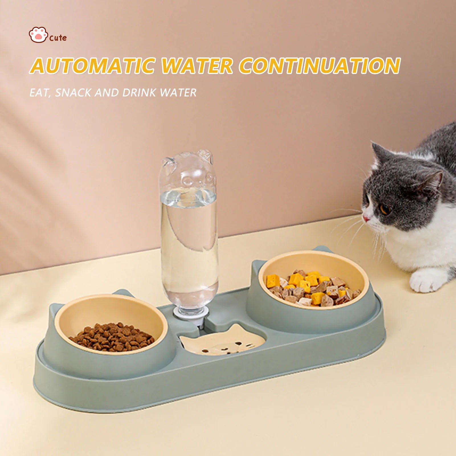 3-in-1 Automatic Fountain Feeder