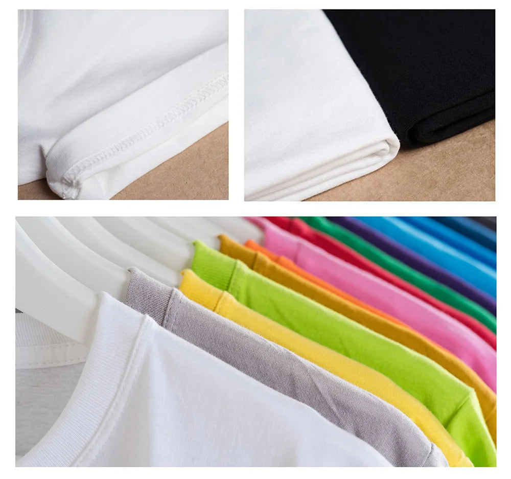 White Band Graphic Cotton Tee