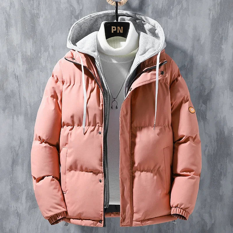 Warm Hooded Parka Jacket